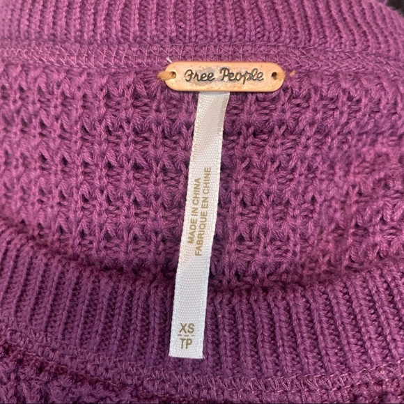 Free People Sunrise Pullover Sweater With Cutouts - Picture 10 of 10